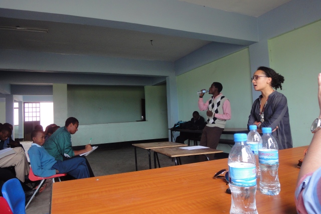 Arusha Modern School - training students on children's rights
